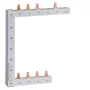 HAGER KCF963L barramento de fases vertical esquerdo, 2 filas, 63 A, 12 módulos, tipo pino