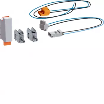 Hager ZY3R1SI conjunto de alimentação para quadros de medição, 1100 mm, 1 A