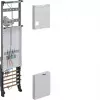 Hager ZH33Q7NT campo de contador completo universZ 1050x250mm trifásico 1 lugar de contador 10mm² com função de corte
