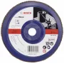 Disco de lixa de aba Bosch X571 Best for Metal, diâmetro 180 mm, furo 22,23 mm, corindo de zircónio, grão 40, 1 unid. 2608607342