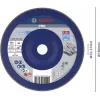 Disco de lixa de aba Bosch X571 Best for Metal, diâmetro 180 mm, furo 22,23 mm, corindo de zircónio, grão 40, 1 unid. 2608607342