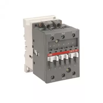 ABB UA75-30-00-80 Contator tripolar, 75 A, bobina 230V AC 50Hz / 240V AC 60Hz, 37 kW a 400V 1SBL411022R8000