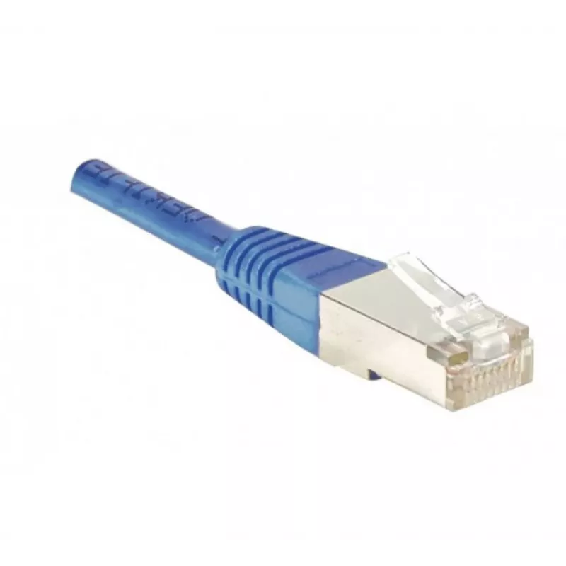 EXERTIS CONNECT Cabo de rede CAT.5e F/UTP, RJ45, azul, 2 m 847144