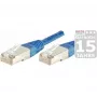 EXERTIS CONNECT Cabo de rede Cat5e F/UTP, RJ45, azul, 0,5 m 847164