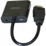 Exertis Connect 051248 Cabo adaptador VGA para HDMI 0,15 m preto