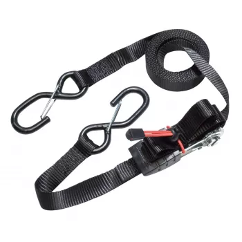 MASTER LOCK Cinta de catraca com gancho em S, 4,25 m x 25 mm, pack de 2 (3066EURDAT)