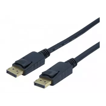EXERTIS CONNECT Cabo DisplayPort 1.1, ficha DisplayPort macho para macho, 5,0 m, preto 127004