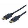 EXERTIS CONNECT Cabo DisplayPort 1.1, ficha DisplayPort macho para macho, 5,0 m, preto 127004