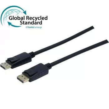 Exertis Connect Cabo DisplayPort 1.2 5m 4K UHD preto macho a macho 127033