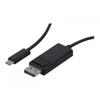 EXERTIS CONNECT Cabo adaptador USB 3.2 Type-C para DisplayPort 1.2, 1,0 m 127549