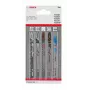 Bosch Accessories 2608667856 Conjunto de lâminas de serra de vaivém Allrounder, 5 peças
