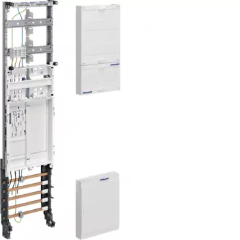 HAGER ZH3EN27 quadro de contadores completo, 1 lugar de contador, BKE-I, Universal Z, 1 campo, 1050 mm de altura