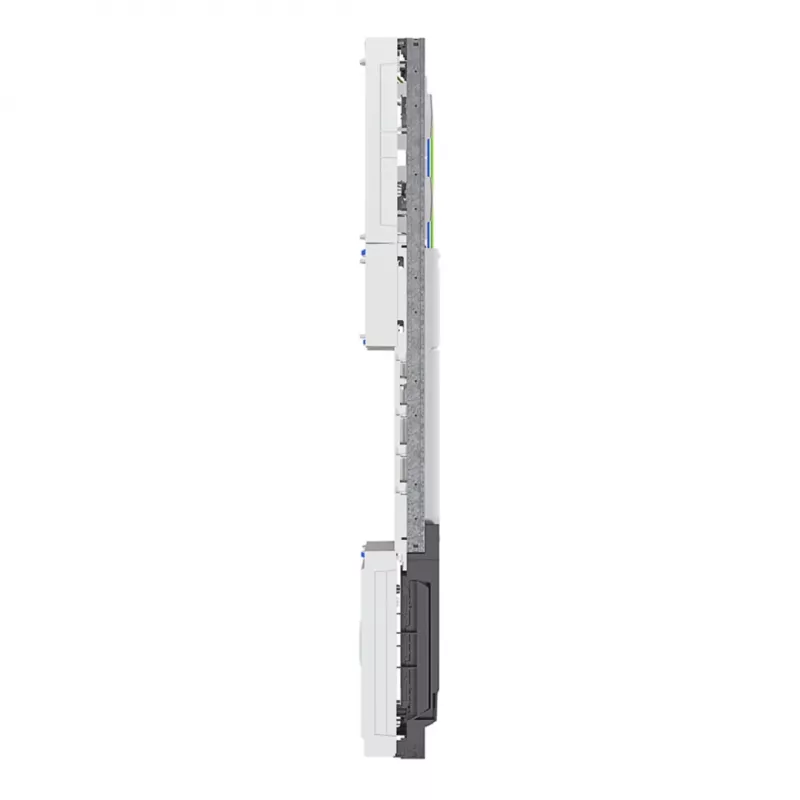HAGER ZH3EN27 quadro de contadores completo, 1 lugar de contador, BKE-I, Universal Z, 1 campo, 1050 mm de altura