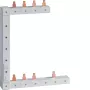HAGER KCF863L barra de fases vertical esquerda 2 filas 3P+N 63A