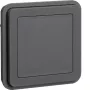 Hager tampa cega para mecanismo W.1 cinzento WNA157