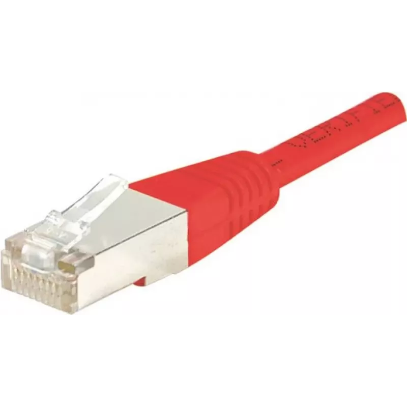 EXERTIS CONNECT 842203 cabo de rede Cat6 F/UTP, 2 m, vermelho