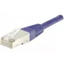 EXERTIS CONNECT cabo de rede F/UTP CAT6 violeta 5 m com proteção anti-dobraba fina 234200