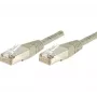 EXERTIS CONNECT cabo de rede Cat.6 F/UTP, cinzento, 25 m, Slim Snagless 240250