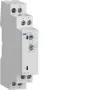 Hager EZF100 relé temporizador multifunções, 230V AC, 8 funções, 0,1s-10h, 1 contacto CO, calha DIN
