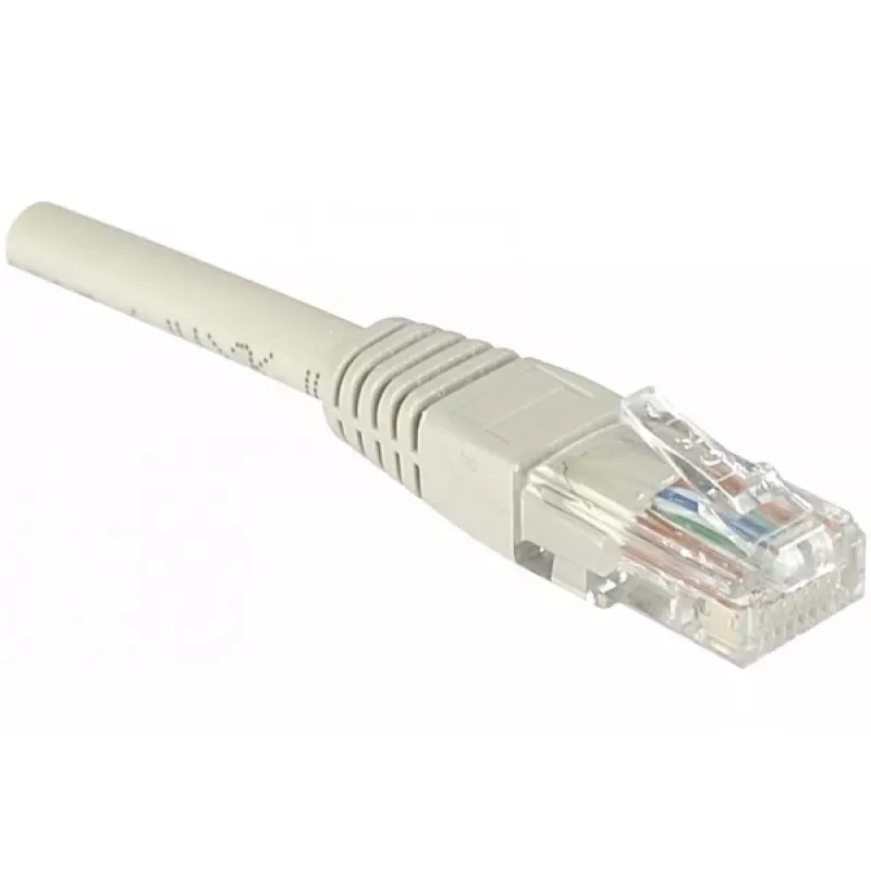 EXERTIS CONNECT cabo de rede Cat6 U/UTP, RJ45, cinzento, 1,5 m, Snagless, cobre EXC240960