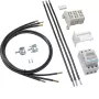HAGER universZ kit de equipamento para quadro de contador PV 1 lugar ZY01PV