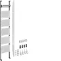 HAGER UF511NW armário universal para contador, 1 campo, A 1350 mm, 3 pontos/5 pontos