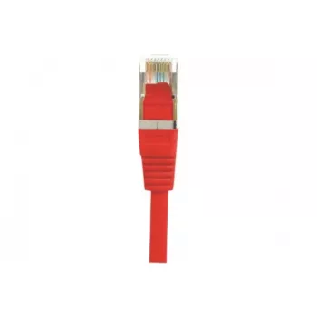 EXERTIS CONNECT cabo de rede Cat.5e F/UTP, RJ45, vermelho, 3,0 m, Slim Snagless Boot 847033