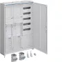 Hager universZ caixa de contador elétrico 2 lugares de contador 3 campos 1100 mm branco IP31 ZB33SEQ25EN