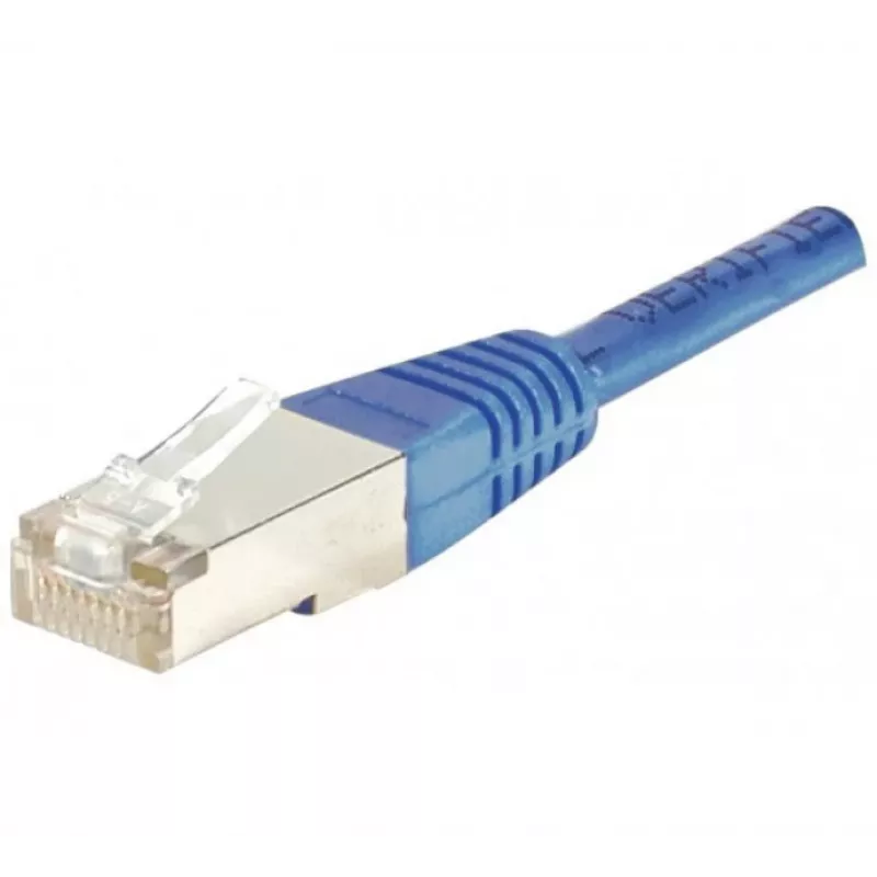 Exertis Connect 847034 cabo de rede Cat5e F/UTP, 3 m, azul
