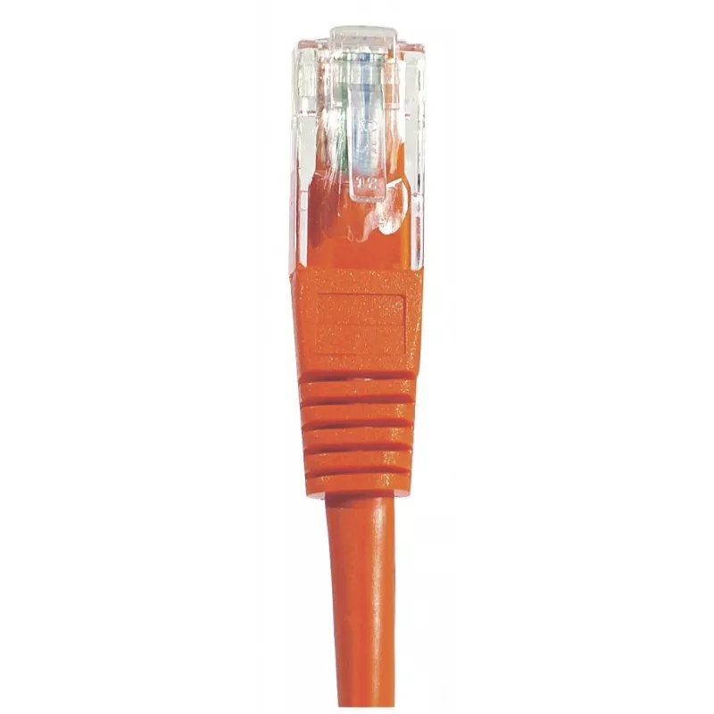EXERTIS CONNECT cabo de rede Cat6 U/UTP de cobre não blindado, RJ45, vermelho, 15 m, proteção anti-encaixe 243761