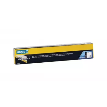 RAPID TOOLS pontas de cabeça D galvanizadas a quente com revestimento de resina tipo 32, 50 mm, ligação 34°, para carpintaria e marcenaria – 1 embalagem (40104408)