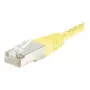 EXERTIS CONNECT Cabo de rede Cat.6 F/UTP, 7 m, amarelo, boot slim snagless 245570