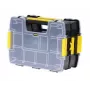 STANLEY SortMaster Junior Caixa de arrumação com 10 compartimentos ajustáveis, preto/amarelo, STST1-71197