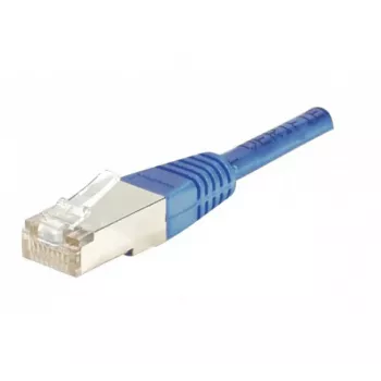 EXERTIS CONNECT Cabo de rede Ethernet Cat.5e F/UTP, RJ45, azul, 1,0 m 847154