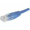 EXERTIS CONNECT Cabo de rede Cat.6 U/UTP, 0,5 m, azul, snagless 246700