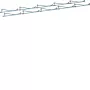 HAGER KU9S20YZ Cabo de ligação KNX em Y, 1 ficha para 2 tomadas, 20 cm, preto/azul, pack de 10