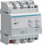 Hager TYAS604D Atuador KNX Secure de comutação/estores 4/2 canais 16A C-Load