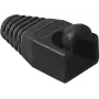 EXERTIS CONNECT Proteção anti-dobra RJ45 para cabo redondo, preto, pack de 10 253166