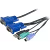 EXERTIS CONNECT Cabo combo KVM USB, PS/2, 5,0 m (066305)