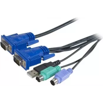 EXERTIS CONNECT Cabo combo KVM USB, PS/2, 5,0 m (066305)
