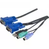 EXERTIS CONNECT Cabo combo KVM USB, PS/2, 5,0 m (066305)