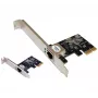 EXERTIS CONNECT Placa de rede PCI Express 1 Gigabit, perfil standard e low-profile 300555
