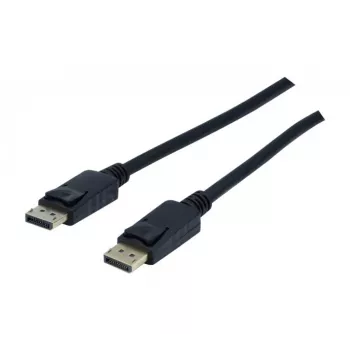 EXERTIS CONNECT cabo DisplayPort 1.4, 8K, ficha DisplayPort macho para macho, preto, 2,0 m (127022)