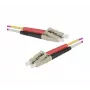 Exertis Connect cabo de patch de fibra ótica HD OM4 LC duplex para LC duplex UPC, 30 m 392789