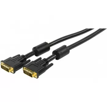 EXERTIS CONNECT cabo de monitor DVI-I Dual-Link, ficha macho para macho 24+5 pinos, 3,0 m, preto EXC127671
