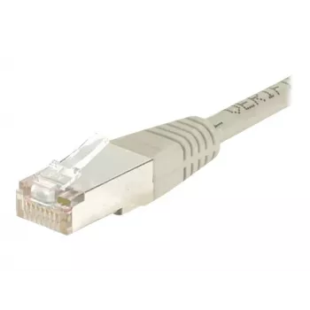 Cabo patch Cat5e F/UTP EXERTIS CONNECT, RJ45, cinzento, 10 m 847101