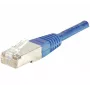 Cabo patch Cat6 F/UTP EXERTIS CONNECT, azul, 0,5 m, Slim Snagless Boot 842054