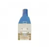 Cabo patch Cat6 F/UTP EXERTIS CONNECT, azul, 0,5 m, Slim Snagless Boot 842054