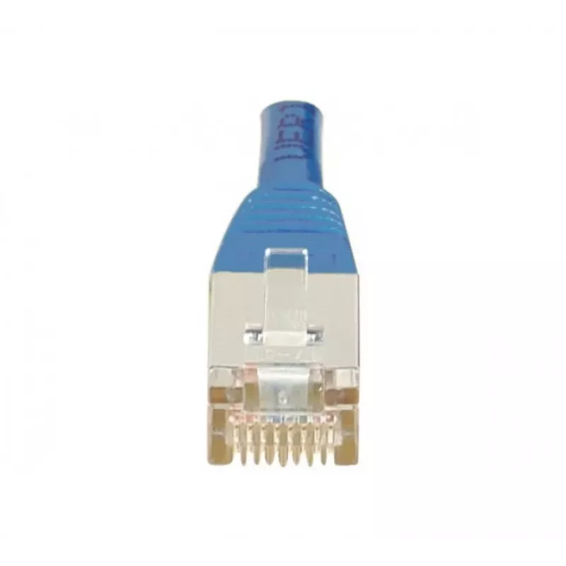 Cabo patch Cat6 F/UTP EXERTIS CONNECT, azul, 0,5 m, Slim Snagless Boot 842054