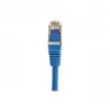 Cabo patch Cat6 F/UTP EXERTIS CONNECT, azul, 0,5 m, Slim Snagless Boot 842054